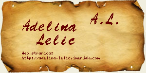Adelina Lelić vizit kartica